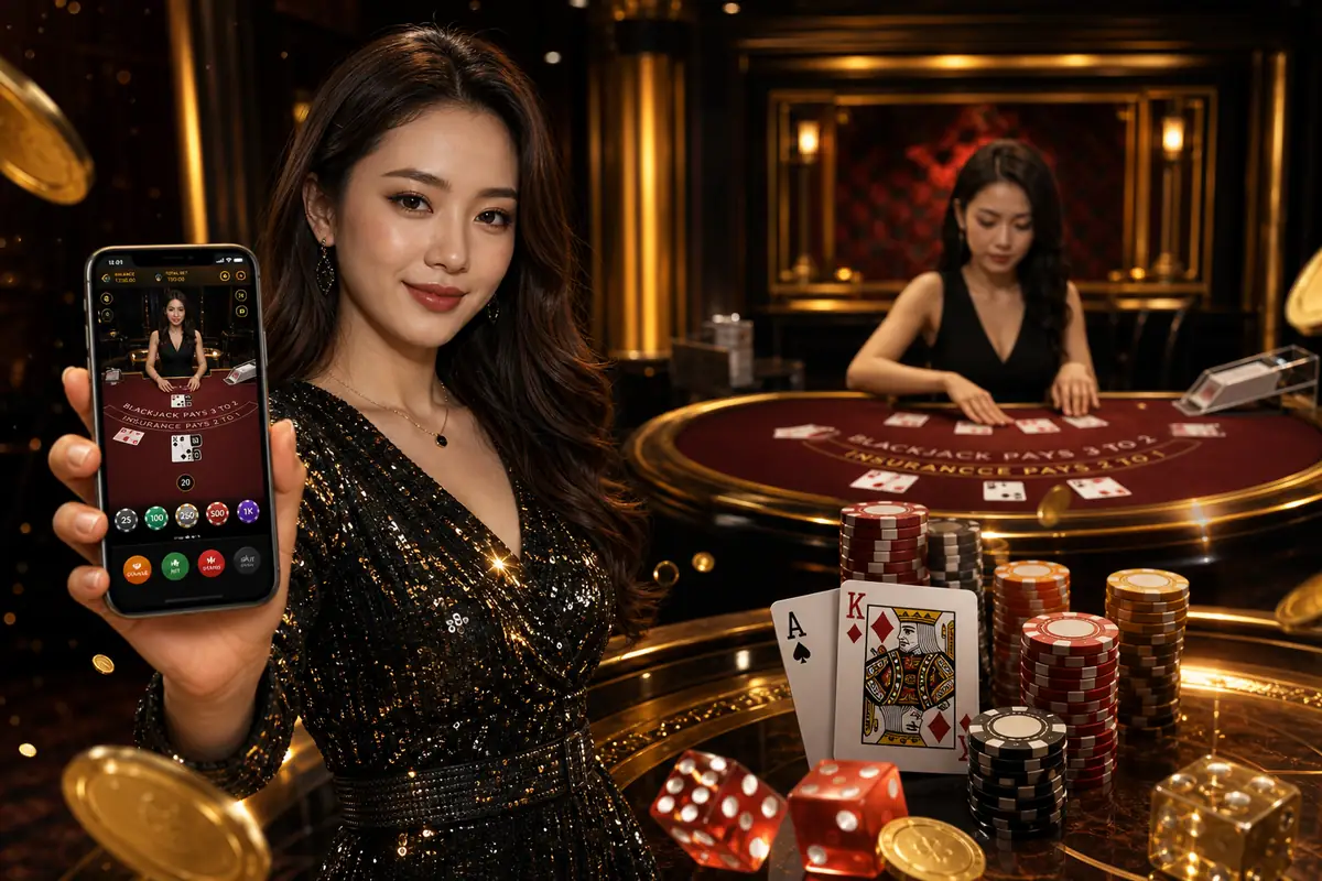 vegas99 Blackjack လိုင်ဗ်ကာစီနို ကစားခြင်း